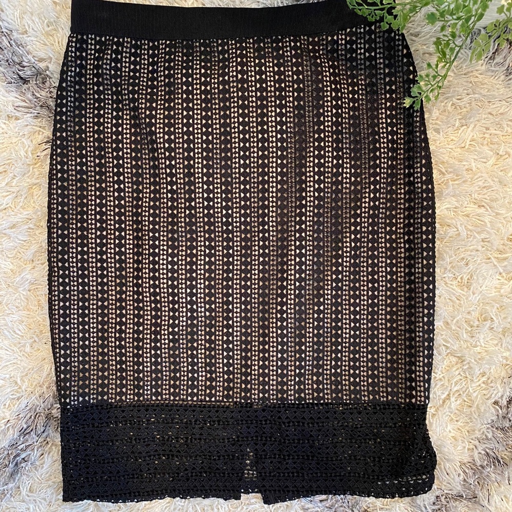 Ann Taylor Cutout Pencil Skirt